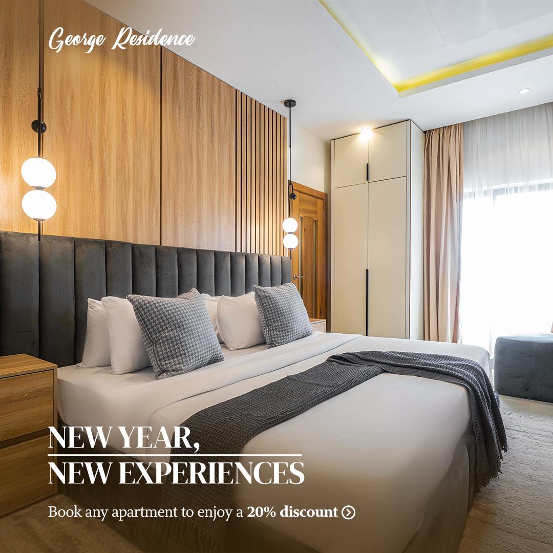 Embrace the New Year in Style: Special 20% Discount on Your Luxury Getaway!